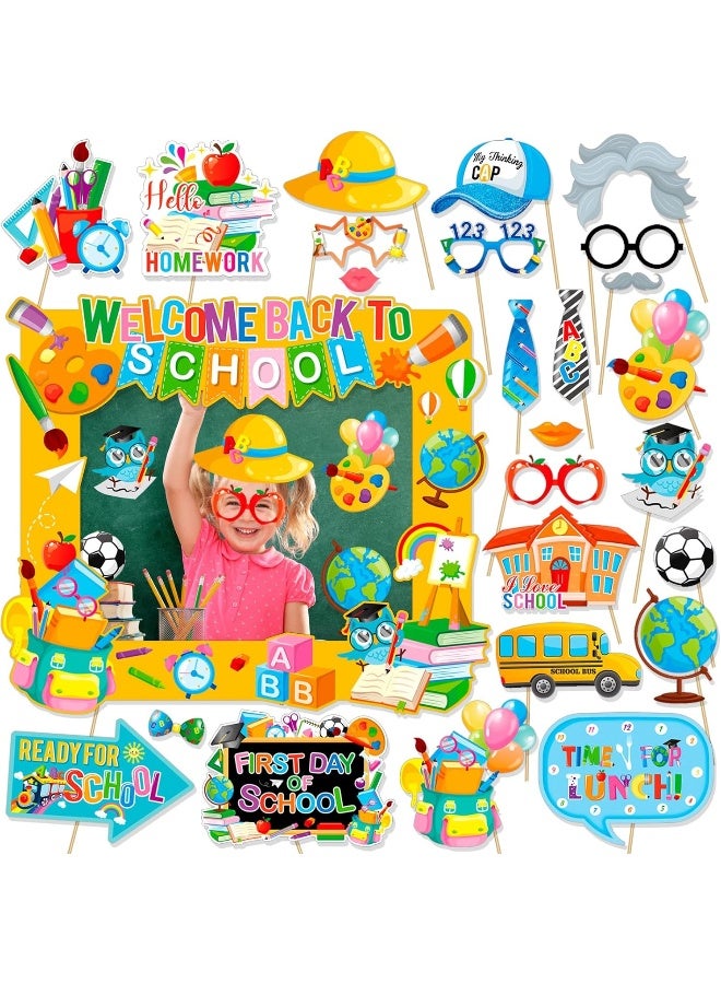 HOWAF Back to School Photo Booth Props Kit - Image 1