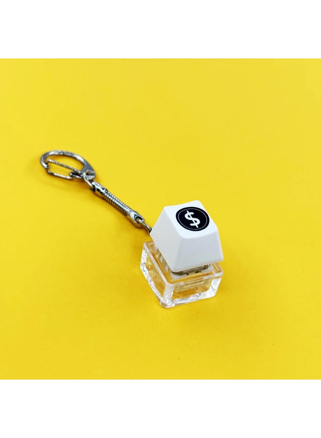 Popular Creative Press Decompression Artifact Single Key Keycap Cute Funny Style Mechanical Keyboard Anime Keychain Keycap 
