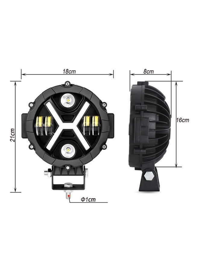 NIBEMINENT 7-In Round Exterior LED Projector Headlight - Image 3