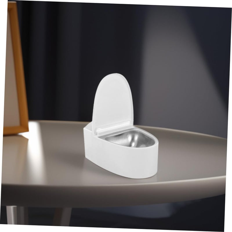 Wall Mounted Windproof Ashtray With Lid And Metal Insert 4 Pieces Set For Home Office - Image 5