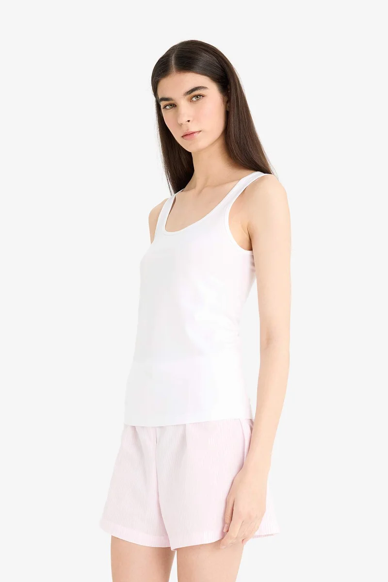 Defacto Fall in Love Regular Fit Cotton Undershirt