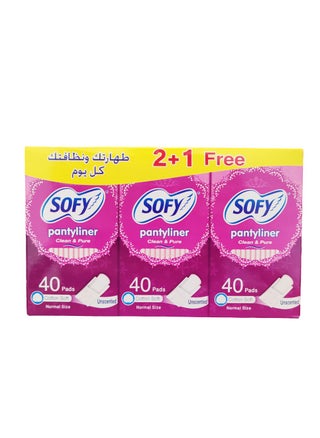 Cotton Soft Normal Size Pantyliner Clean and Pure 40 Pads - pzsku/Z8D02FB55A85E66F29962Z/45/_/1720602828/c0953b21-7872-476f-9b06-29e703ed957d