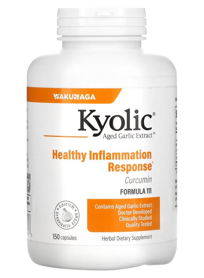 kyolic Aged Garlic Extract Curcumin 150 Capsules