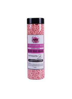 Joyeworld Hard wax beads, 400g wax beads for hair removal, hard wax for sensitive skin, for facial and full body hair removal at home, wax beads for women (Rose)  - Image 1