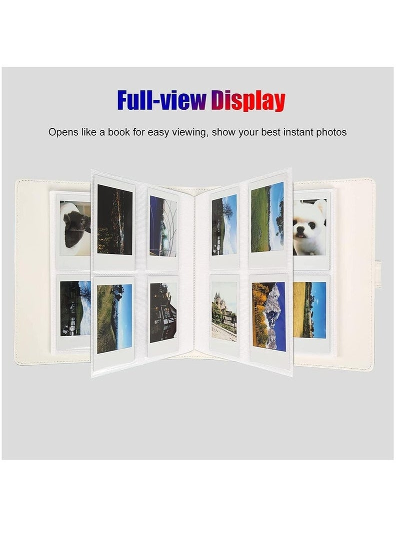 Arabest Pieces Of Moment Mini Book Album,256 Pockets Photo Album for Fujifilm Instax Mini 11 90 70 50S 26 25 9 8+ 8 7S Instant Camera (Magic Silver) - Image 4