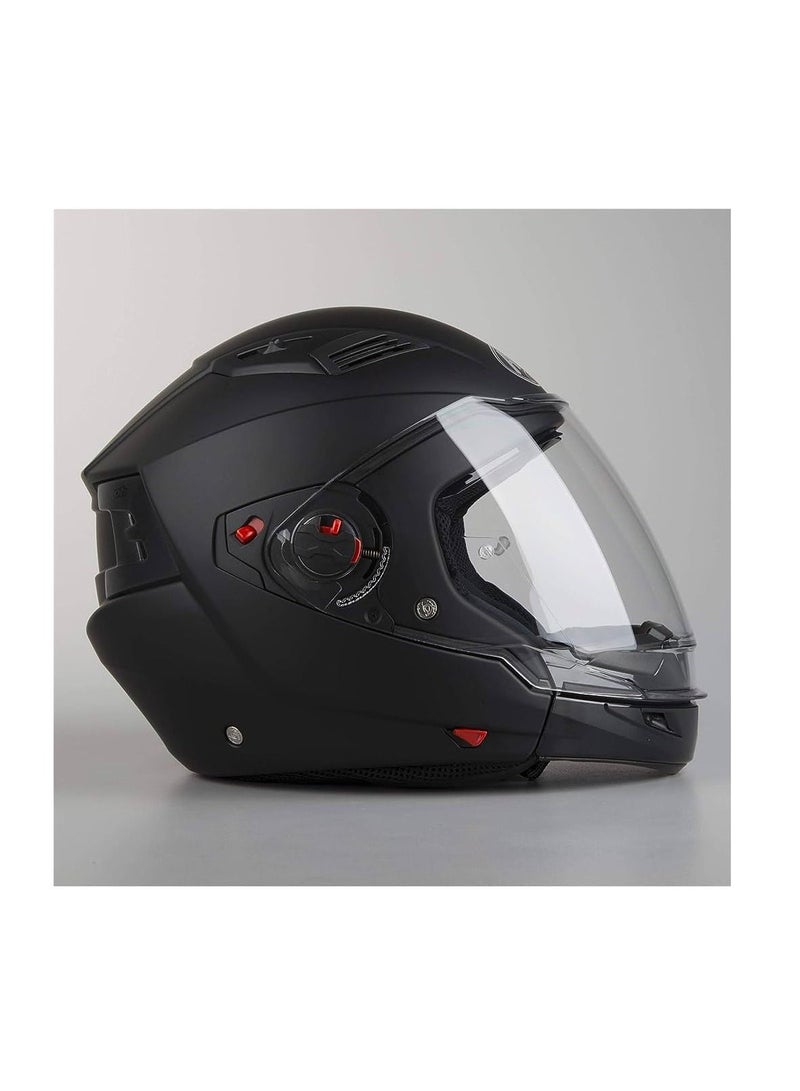 Airoh خوذة Airoh Executive Color ذات الوجه المفتوح، باللون الأسود غير اللامع - Image 1