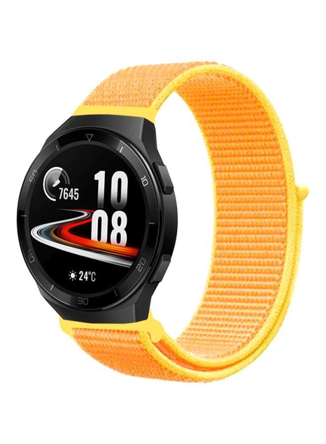 NIBEMINENT Replacement Band For Huawei Honor Magic Watch 2 46mm Casary Yellow - Image 1