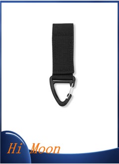 Outdoor Tactical Backpack Buckle 363 Degree Rotating Triangle Buckle Multi Functional Mountaineering Buckle D Ring Keychain For Camping Hiking Soft Webbing Construction Worker