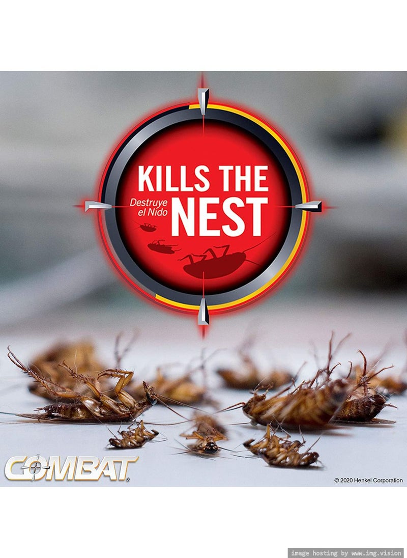 Combat - Combat Max Defense System Brand Small Roach Killing Bait & Gel Pack of 12 - Image 1
