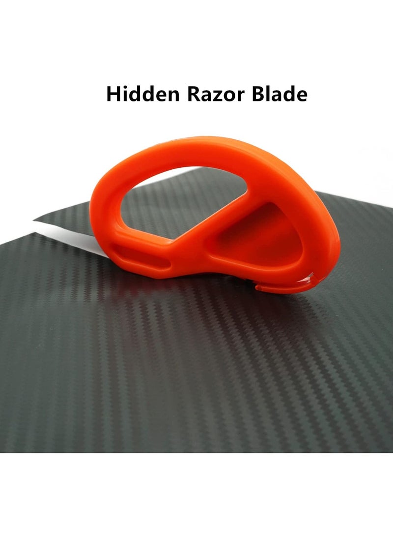 SYOSI Car Vinyl Wrap Tool Kit, Squeegee Kit Wallpaper Smoothing with Cutting Felt Hard Scraper for Wrapping and Install 13 Pcs - Image 5