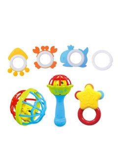 Generic A bag of teethers and teethers for children, 7 pieces  - Image 3