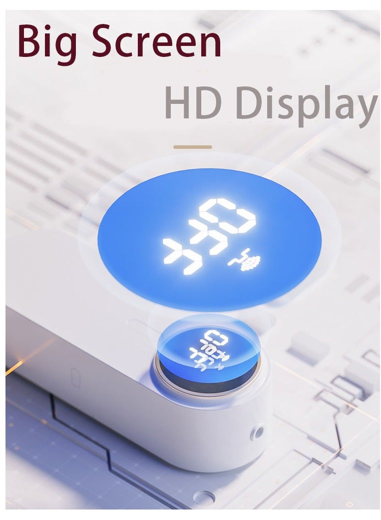 فورتي موزع عطر رائحة الرائحة التلقائية الكهربائية ملطف جو الوزن الخفيف لأماكن الترفيه متجر للحيوانات الأليفة بيت حمام مكتب سوبر ماركت أسود - Image 4