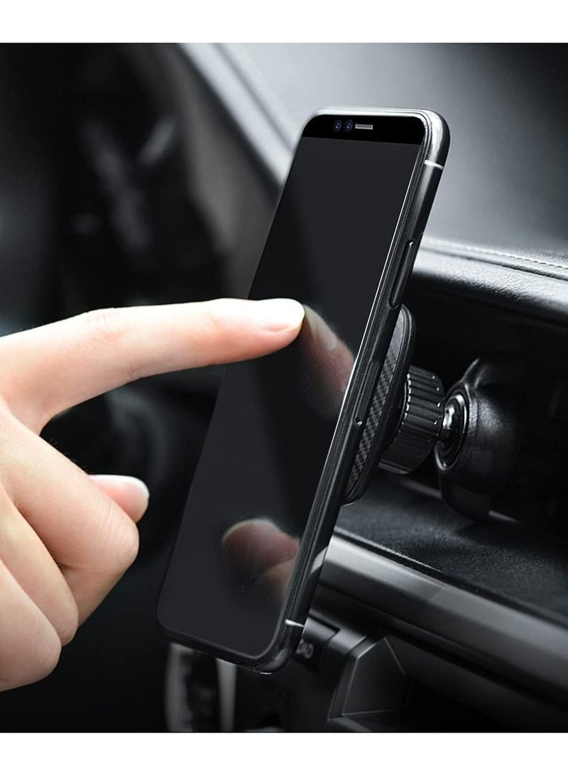 ELTRAZONE 2 in 1 Car Phone Holder, Universal Mobile Phone Car Mount 360° Magnetic Rotation for Auto Windshield and Dash, for Cell Phones Apple iPhone 12, 12 Pro, Android(AD-CH61) (AD-A101) - Image 5