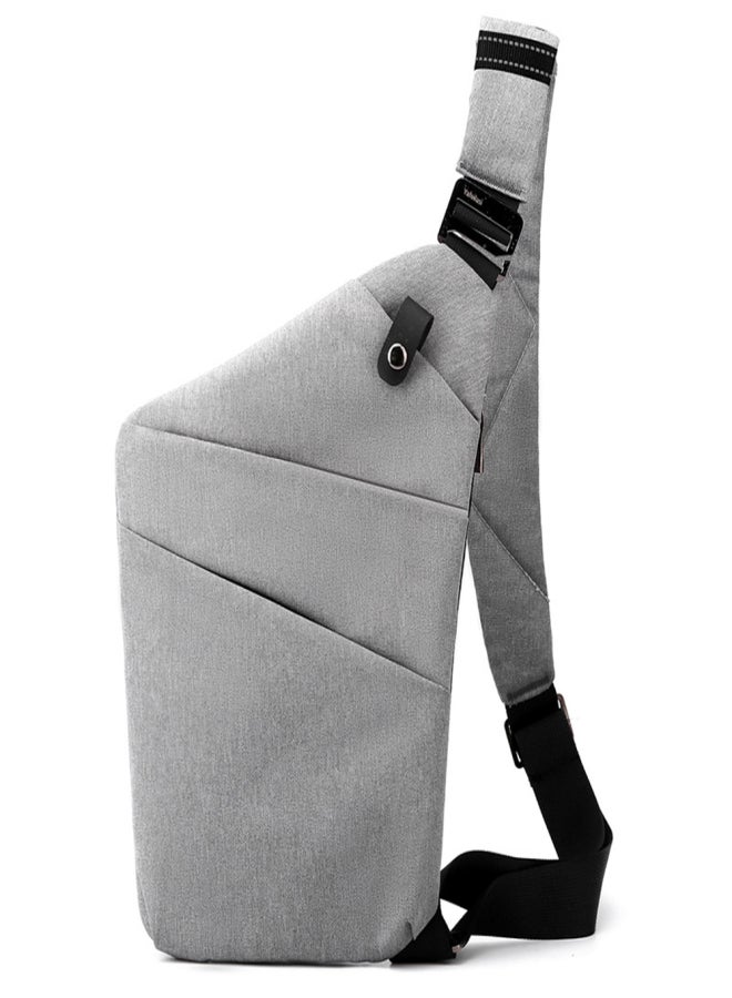 Generic Chest Bag for Men / Women Lightweight Multi-functional Travel Sling Bag Scientific Storage for Outdoor Fashion Casual Business Left/Right Shoulder Bag  - Image 1