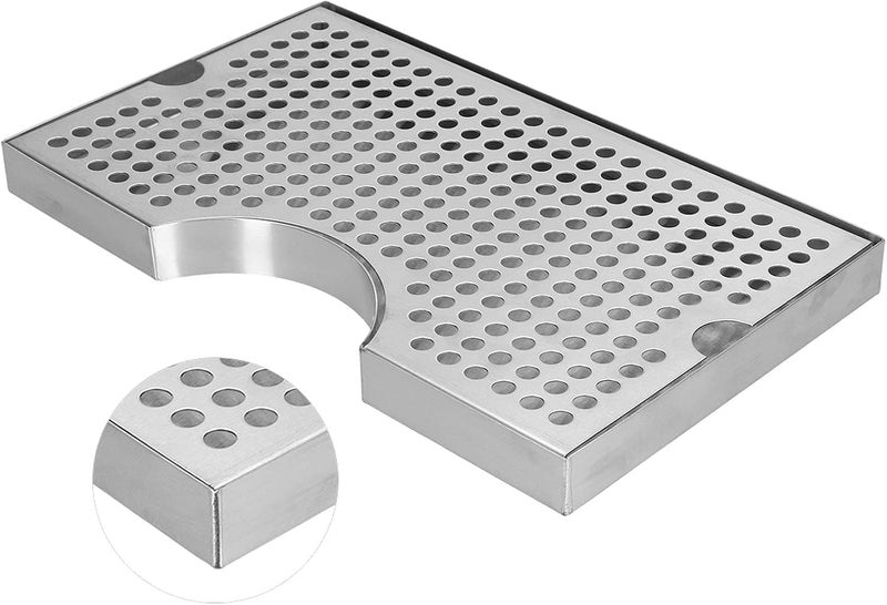 Drip Tray, Kegerator Parts Mini Fridge Drip Tray 30.3 X 18 X 2.4cm Without Drain for Home Bar Mini Fridge - Image 4