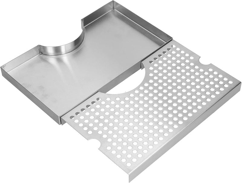 Drip Tray, Kegerator Parts Mini Fridge Drip Tray 30.3 X 18 X 2.4cm Without Drain for Home Bar Mini Fridge - Image 2