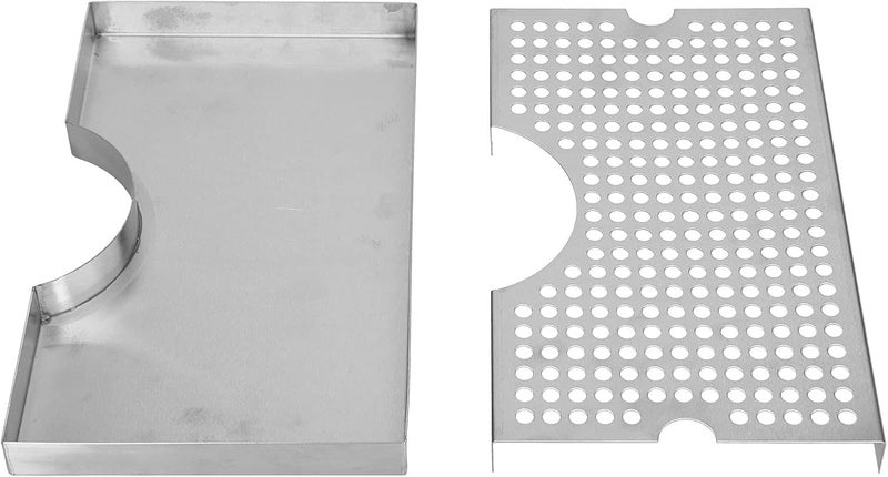Drip Tray, Kegerator Parts Mini Fridge Drip Tray 30.3 X 18 X 2.4cm Without Drain for Home Bar Mini Fridge - Image 1