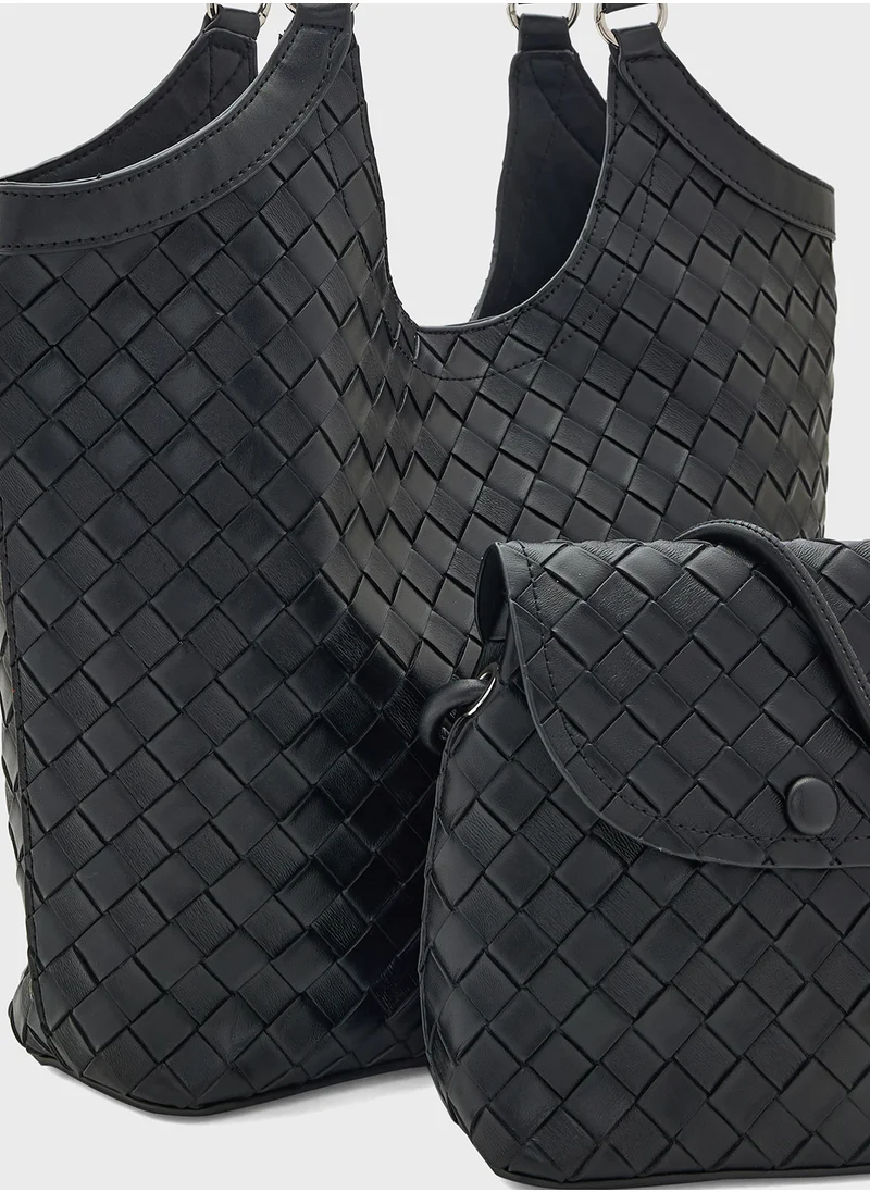 ELLA 2 In 1 Tote Bag & Satchel Bag Set