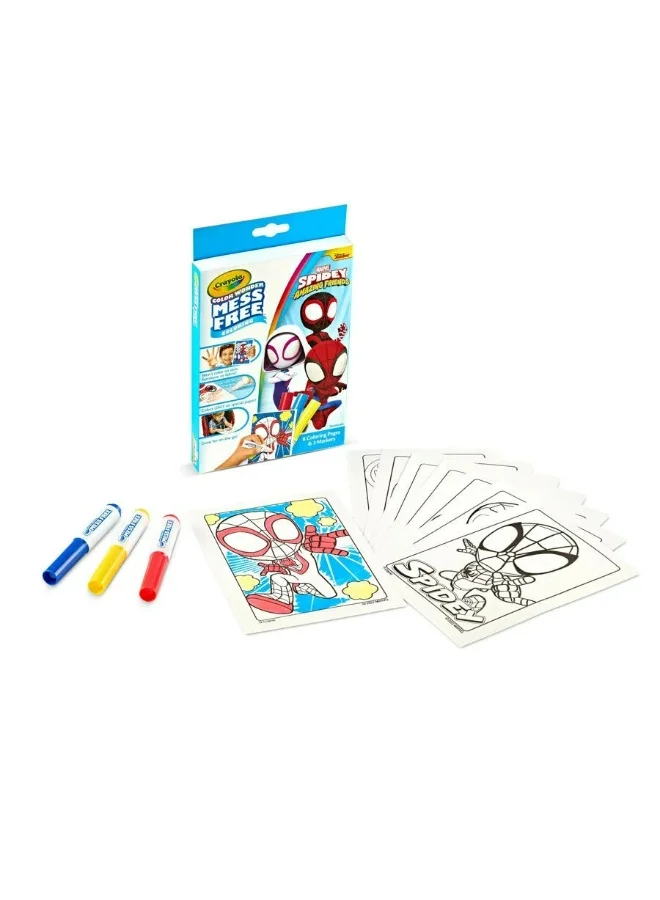 Crayola Crayola - Color Wonder Mini Box Set, Spidey & His Amazing Friends | The reusable box is perfect for storage and travel, ensuring a colorful adventure anytime, anywhere | great for ages 3 and up.