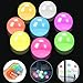 MIMIDOU 8 Pieces Glowing Sticky Balls Very Elastic Squishy Balls That Glow in The Dark and Stick to The Ceiling Ceiling Balls Great for Childrens Parties Stress Relieving Balls for Stress and Anxiety - Image 3