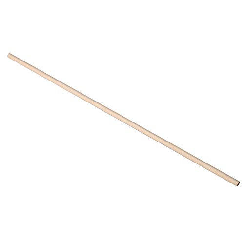 BQLZR 30.5cm Length 5mm Dia Round Birch Wood Sticks Wooden Dowel Rods for Lollies Building Architectural Model Pack of 50 - Image 3