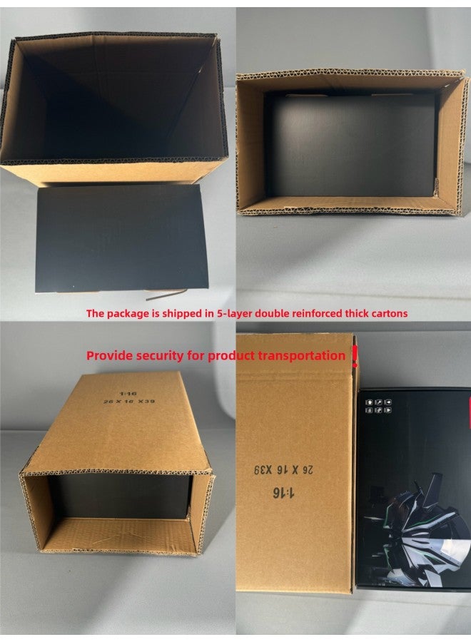 1:6 Kawasaki H2R Motorcycle Model Simulation Alloy Locomotive Key Start Spray Exquisite Ornaments-Color:Equipped With A Specially Personalized Box To Protect Special Grids Product Transportation Security (do Not Take Pictures, This Sku Only Provides Instructions)  - Image 1