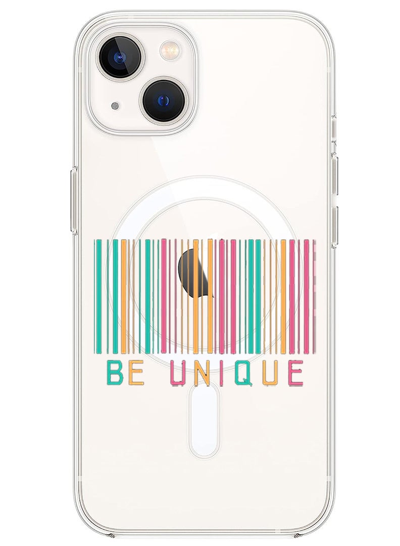 Theodor Magnetic Case for iPhone 13 6.1-inch Compatible with MagSafe Wireless Charging, Shockproof Phone Bumper Cover Be unique copy - Image 1