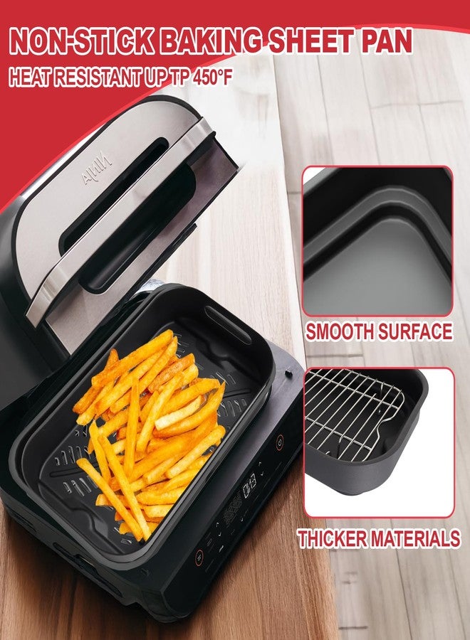 GLOWYE Cooking Pot and Combo Crisper Basket for Ninja Foodi FG551 DG551 DG651 - Image 4