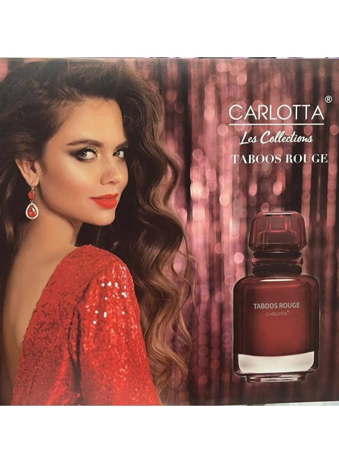 Carlotta Tabos Rouge Perfume Set for Women Perfume + Lotion + Body Mist + Small Sample + Shower Gel by Carlotta  - Image 2