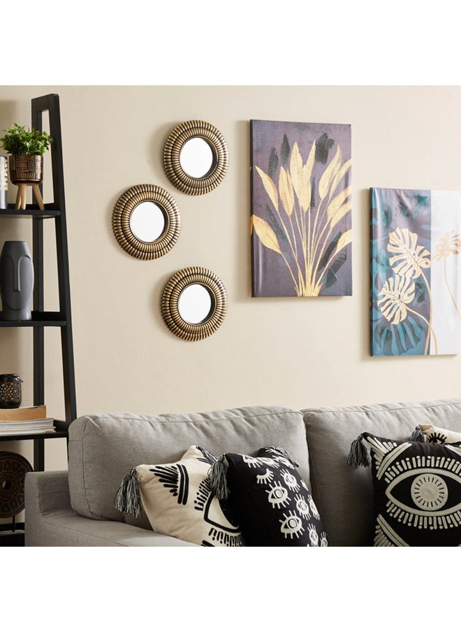 Generic - 3-Piece Mirror Set, Round Decor Wall Mirrors for Room & Home, Small Mirrors for Wall Decor, Circle Mirrors Modern Wall Decor, Decorative Mirrors - Image 1