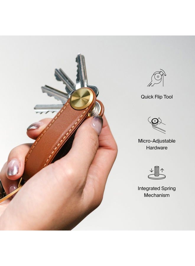 Orbitkey Key Organizer Pro - Leather, Sapphire, One size - Image 3