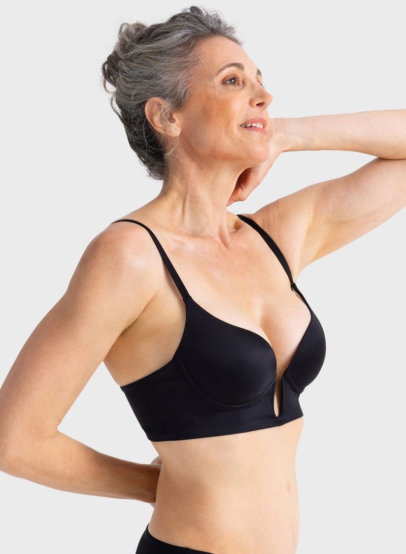 Dorina Plunge Neck Padded Bra  - Image 3