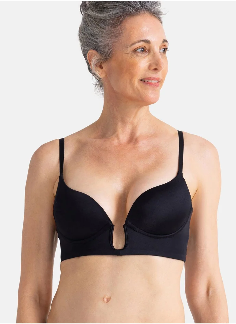 Dorina Plunge Neck Padded Bra