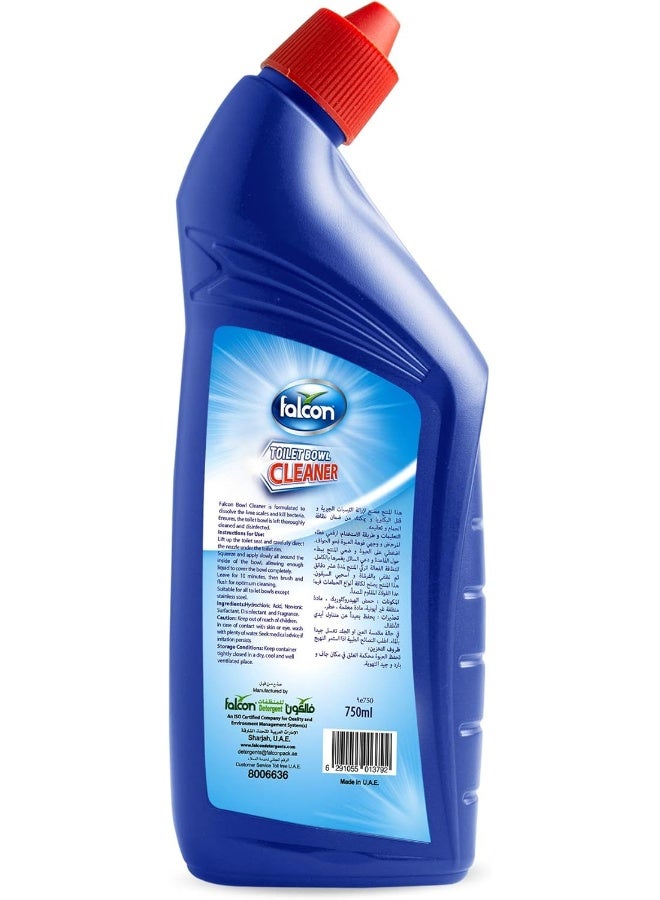 Falcon FALCON PACK Toilet Bowl Cleaner, Blue, 750 ml - Image 2