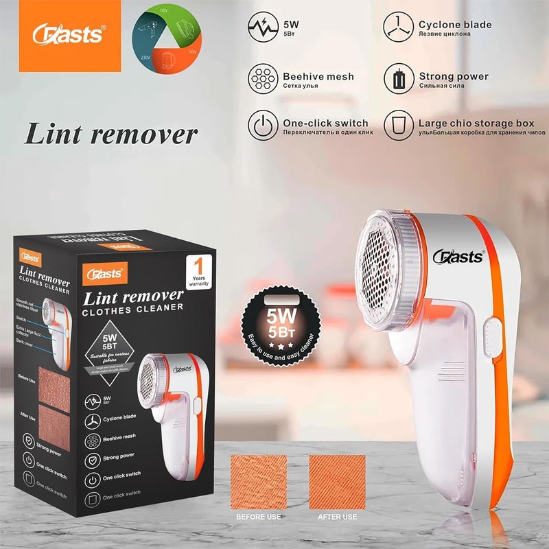 Crasts Lint Remover for Clothes Fabric Shaver Tint and Dust Remover Lint Remover for Woolen Clothes Electric Lint Remover Best Lint Shaver for Clothes Multicolor - Image 2