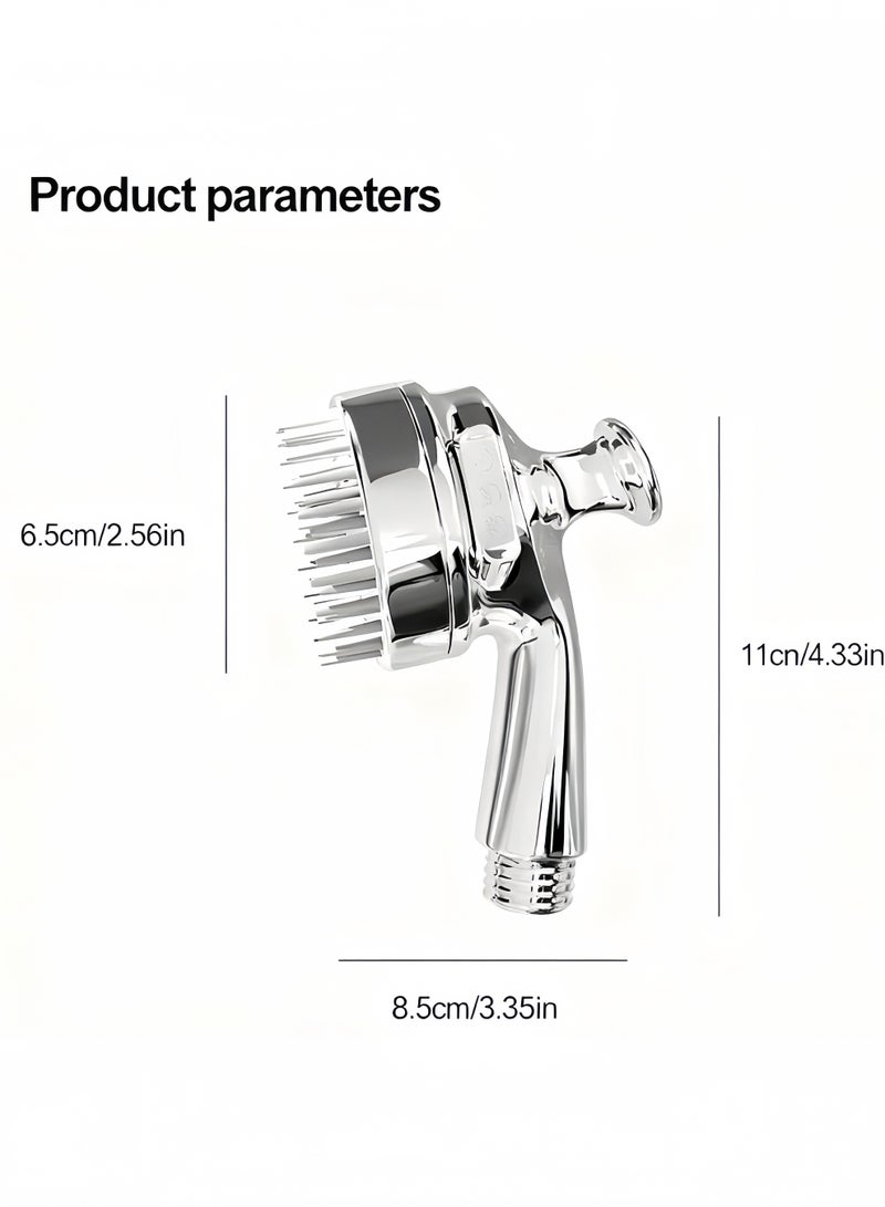 رأس دش للحيوانات الأليفة، رأس دش يدوي قابل للتعديل، رأس دش لكراسي الصالونات والمنتجعات الصحية مع فرشاة ميريديان - Image 5