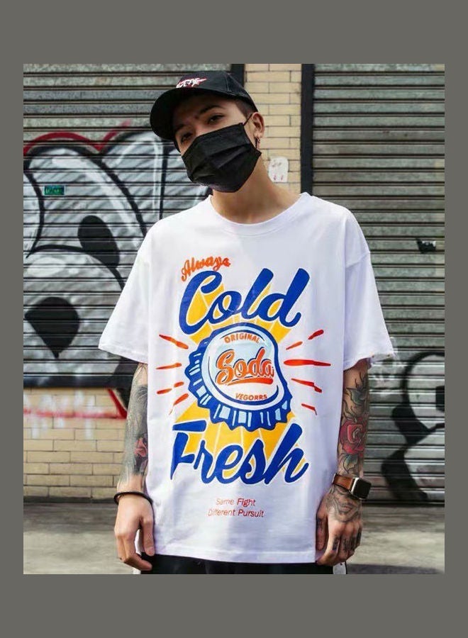 NIBEMINENT Casual Printed T-shirt Multicolour  - Image 2
