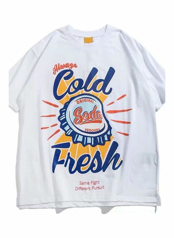 NIBEMINENT Casual Printed T-shirt Multicolour  - Image 1