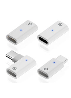 Y&D Charging Adapter Compatible with Apple Pencil 1st Generation, Light USB C Male to Gen Adapter, Female Charger Connector, Four Schemes (4 Pack)  - Image 1