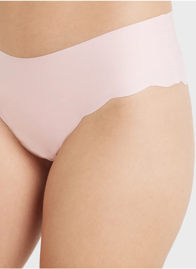 Ginger 3 Pack Bikini Brief With Lace Trim