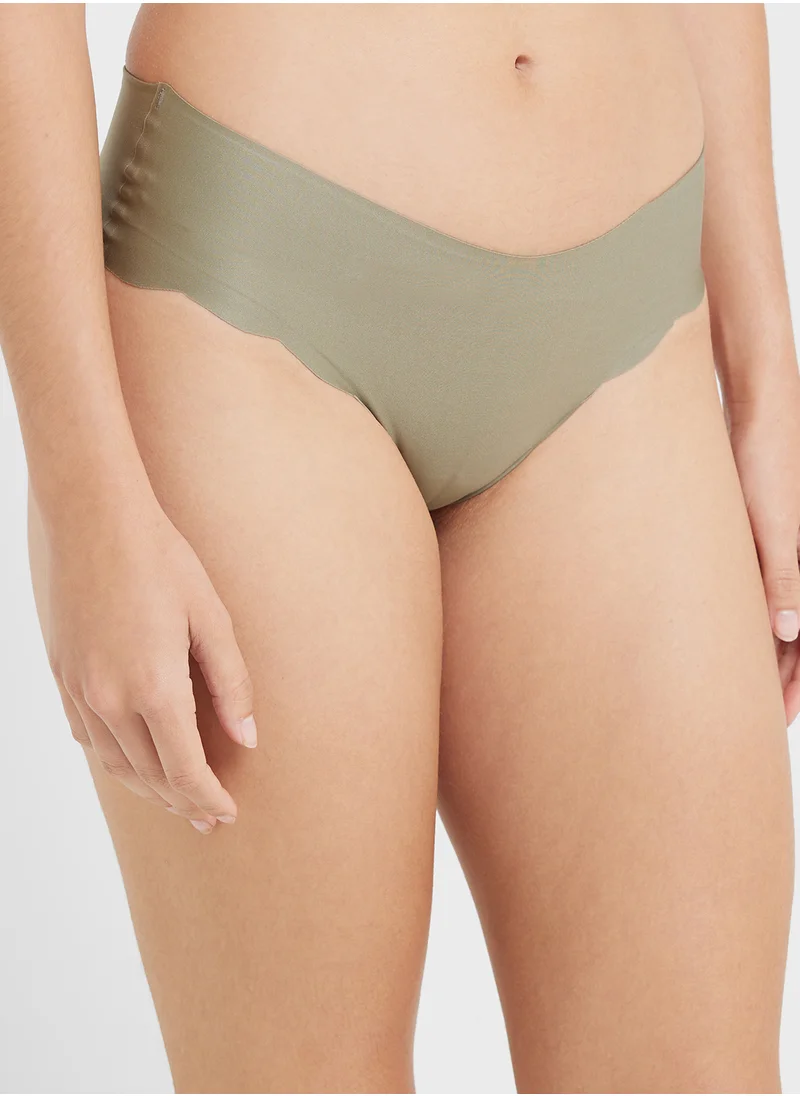 Ginger 3 Pack Bikini Brief With Lace Trim