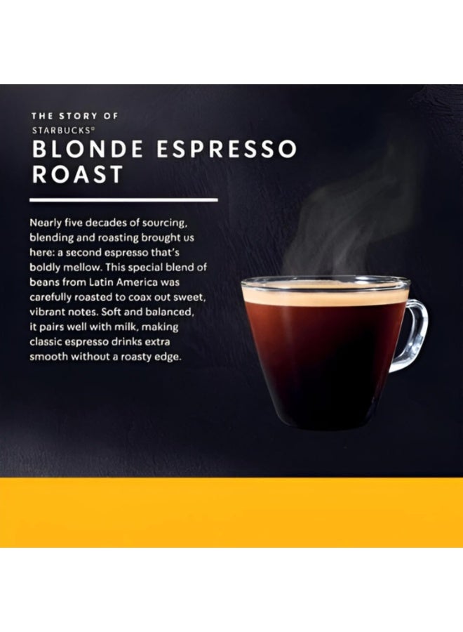 Starbucks NESPRESSO Blonde Espresso Roast by Nespresso 10 Capsules, 53g - Image 4