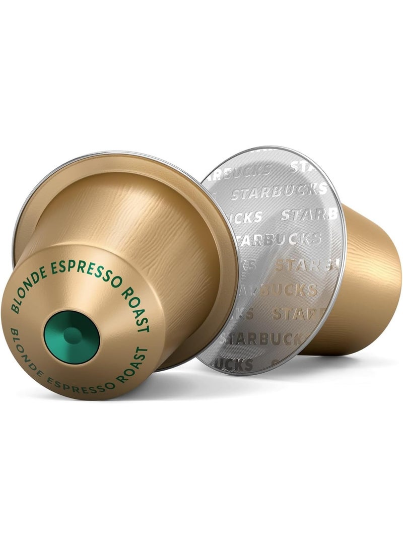 Starbucks NESPRESSO Blonde Espresso Roast by Nespresso 10 Capsules, 53g - Image 2