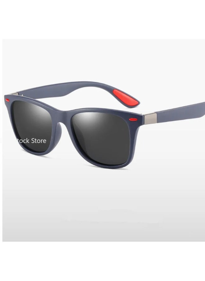 Generic - Classic Polarized Sunglasses Men Women Brand Design Driving Square Frame Sun Glasses Male Goggle UV400 Gafas De Sol-Lenses Color:LSY - Image 1