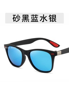Classic Polarized Sunglasses Men Women Brand Design Driving Square Frame Sun Glasses Male Goggle UV400 Gafas De Sol-Lenses Color:LSY