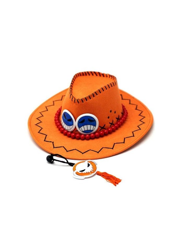 Generic - OnePiece Portgas D Ace Hat Sun cowboy hat - Image 1