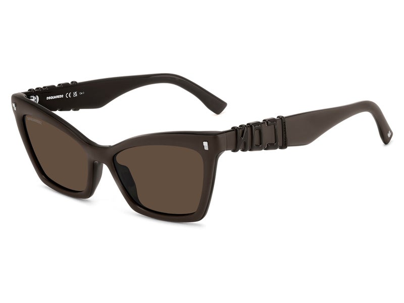Dsquared Women Butterfly Sunglasses 55 ICON 0026/S - Image 2
