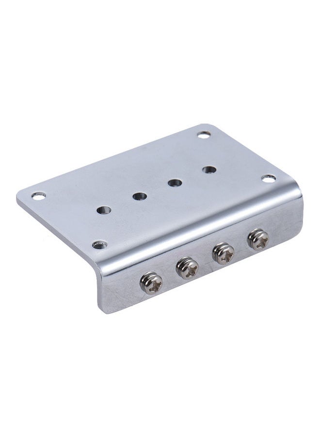 NIBEMINENT - 4 String Fixed Hard-tail Bridge Set with Wrench For Electric Guitar - Image 1