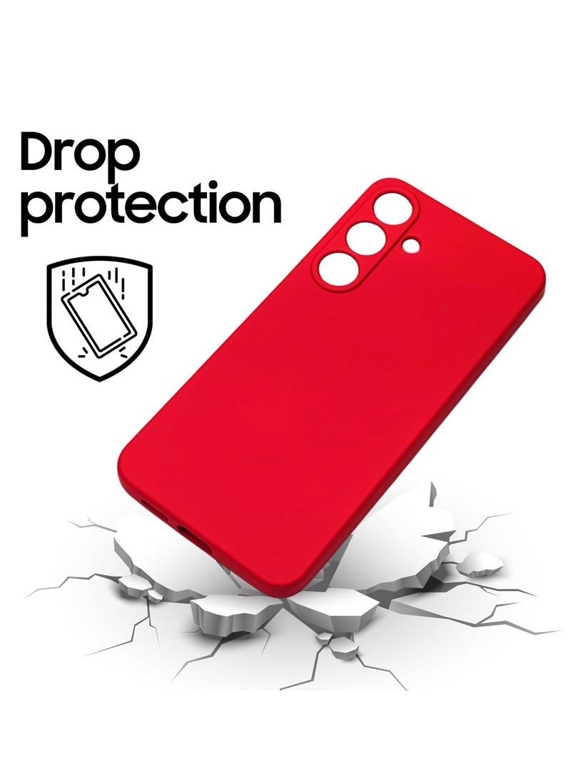 JAJEEK Samsung Galaxy S25 Plus Case Cover Liquid Silicone Scratch Resistant Anti-Fingerprints Case Full-Body Protective Cover for Samsung Galaxy S25 Plus 6.7-inch – Shockproof, Durable, Lightweight Design for Maximum Protection - Image 4