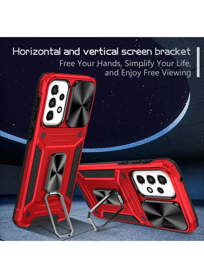 S-TOP Case For Samsung Galaxy A23 / M23 Camshield Robot TPU Hybrid PC Phone Case - Image 5